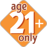 21 and over only