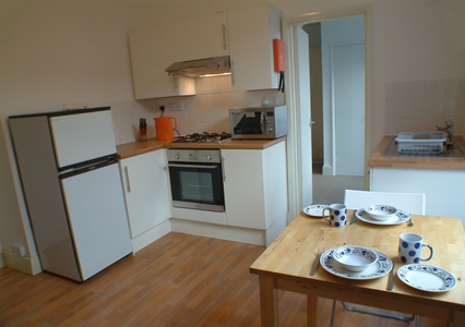 Kitchen/living room at this Plymouth student flat