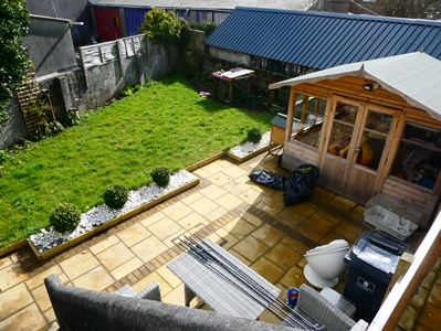 Private rear garden